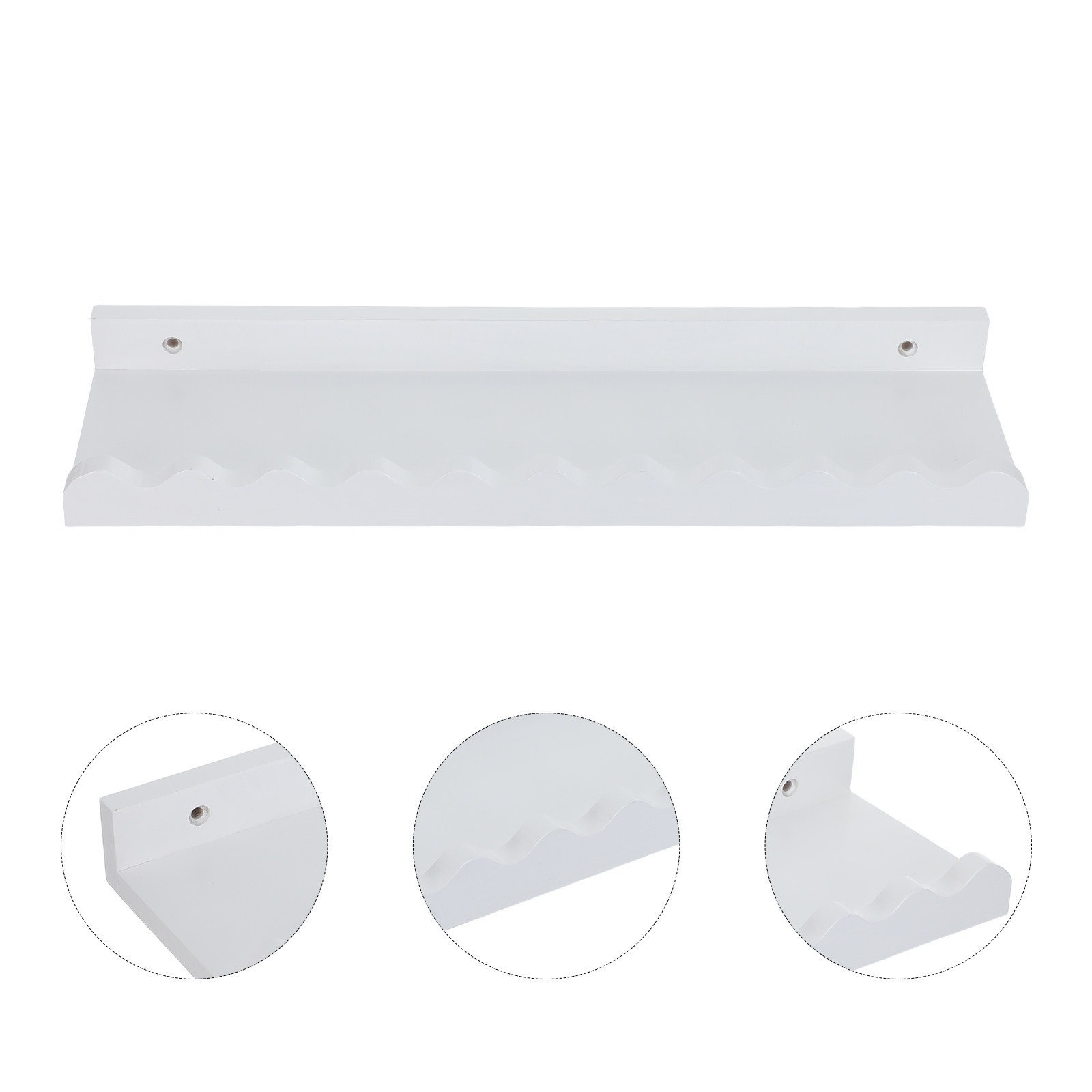 Baby Nursery Floating Shelves - 2 szt. Drewniane półki ścienne do
