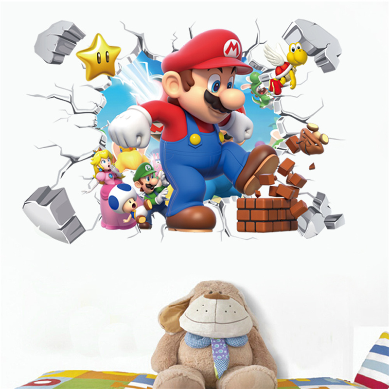 Baby Nursery Labels - Naklejki ścienne 3D z postaciami z