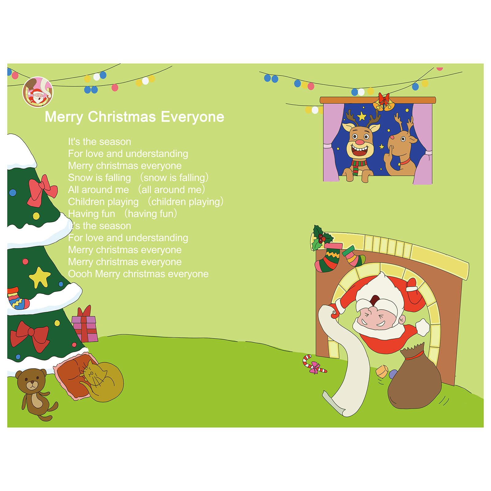 Baby Nursery Rhymes - Interaktywna książeczka dźwiękowa dla dzieci, świąteczna,