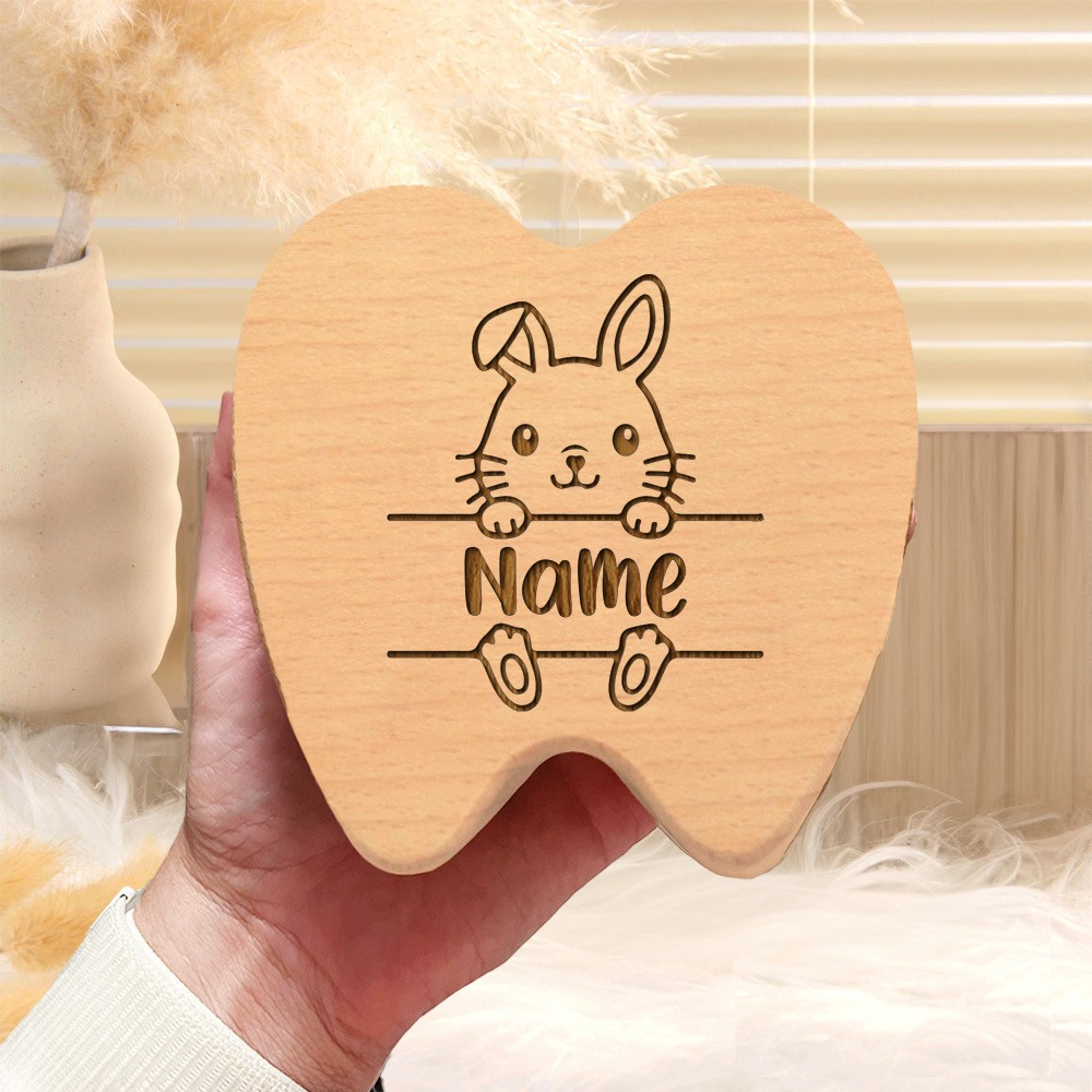 Baby Keepsake Box - Personalizowane pudełko na ząbki od Wróżki