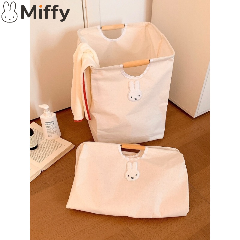Storage Basket Fabric - Uroczy, kreskówkowy materiałowy kosz na pranie
