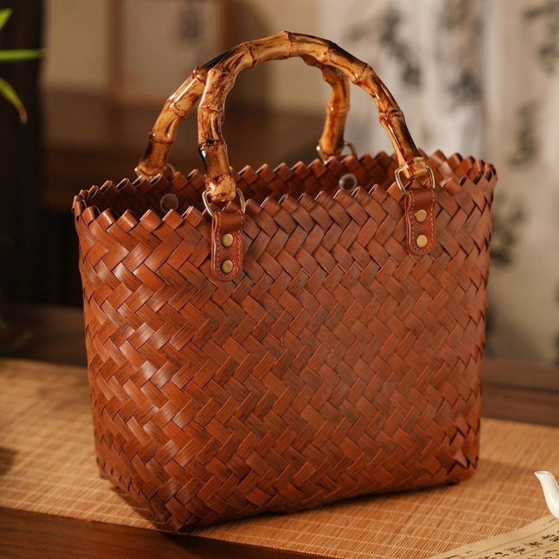 Storage Basket Fabric - Ręcznie Robiona Torebka, Kosmetyczka, Koszyk na