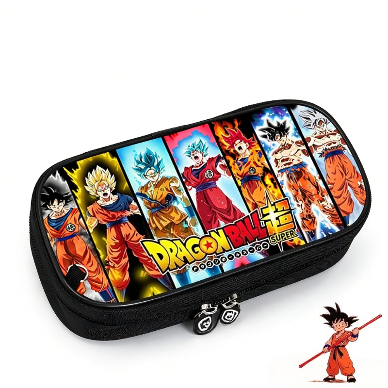 Storage Basket Fabric - Piórnik Dragon Ball Son Goku, kreskówkowy,