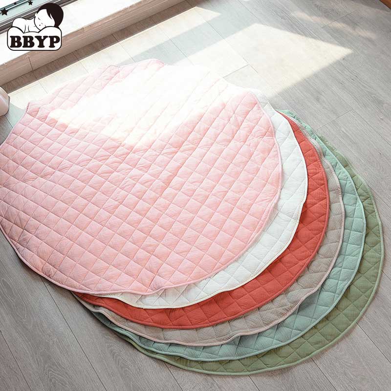 Baby Nursery Carpet - 115cm Mata do zabawy Kratka Mata