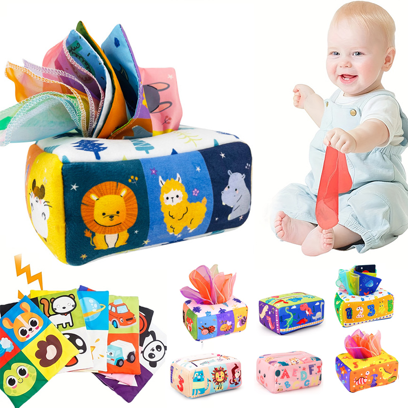 Storage Basket Fabric - Dziecko Montessori zabawka, magiczna pudełko na