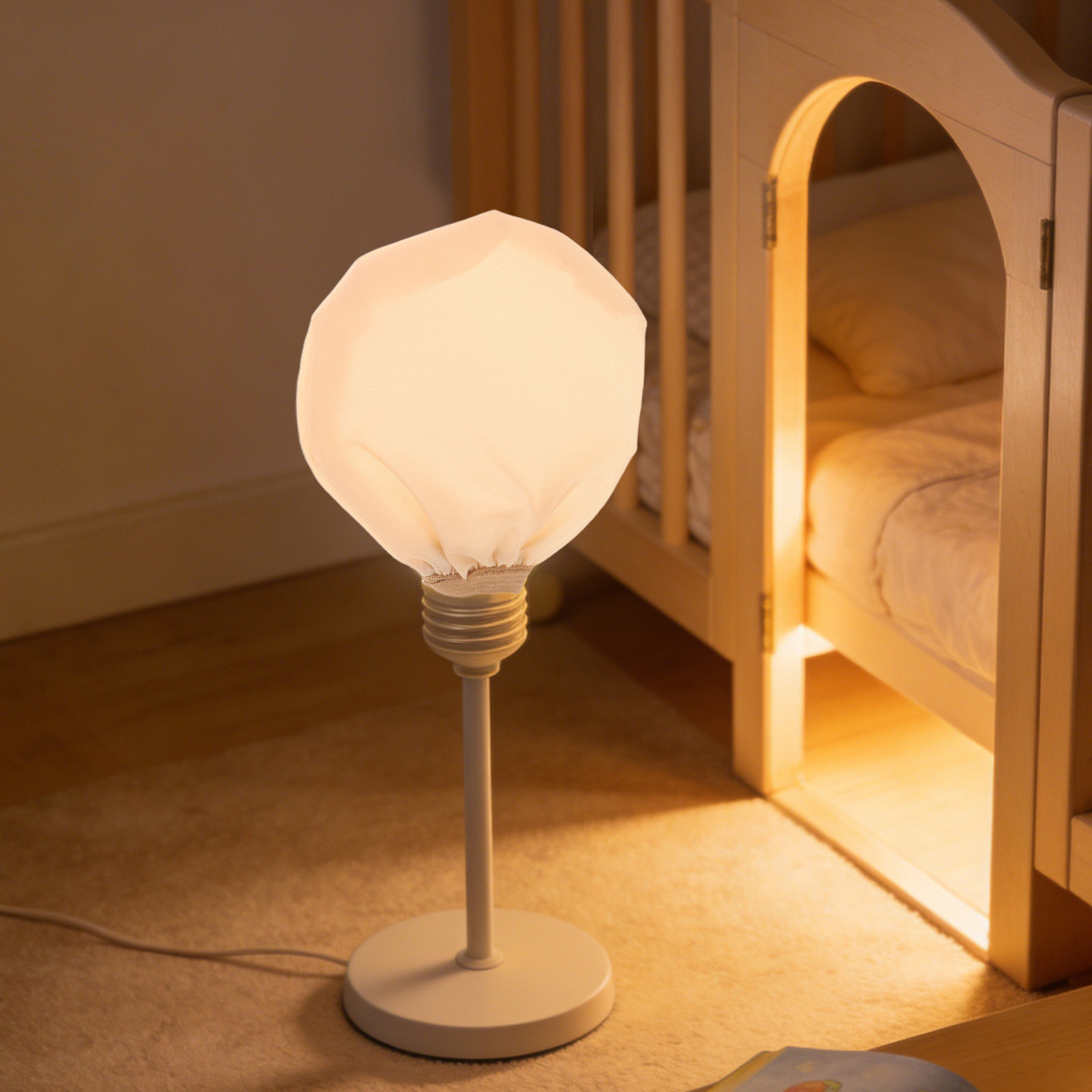 Baby Nursery Light Shade - Dyfuzor przyciemniający światło dla małych abażurów,