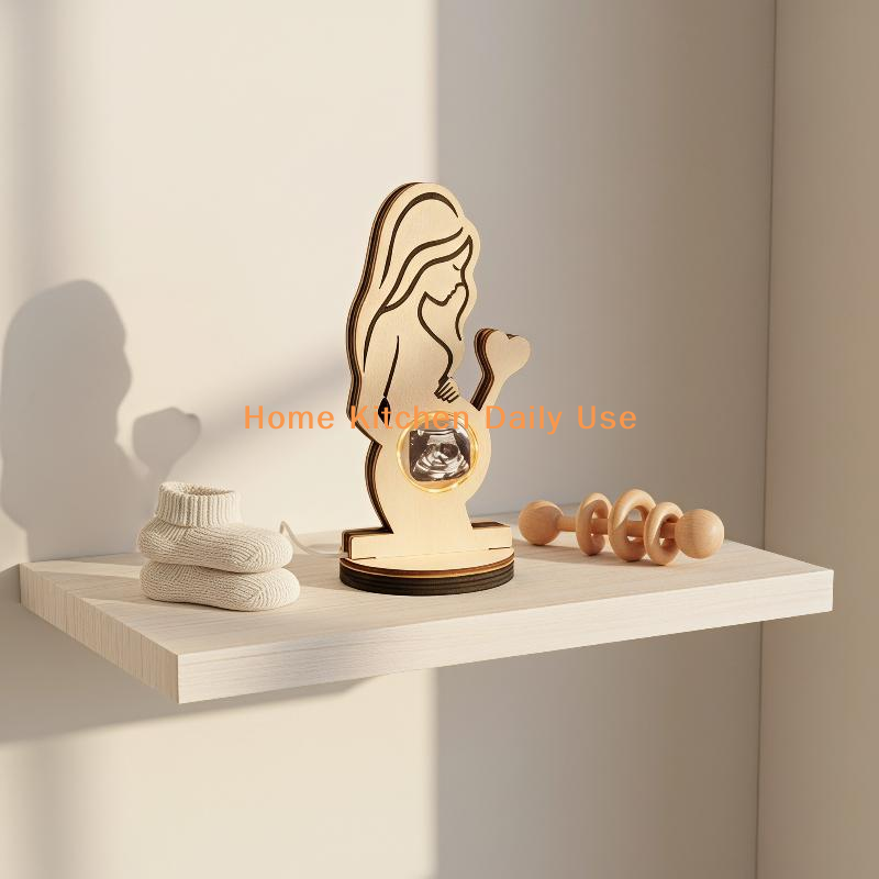 Baby Nursery Keepsake - Przenośna, personalizowana kryształowa kula ze zdjęciem,