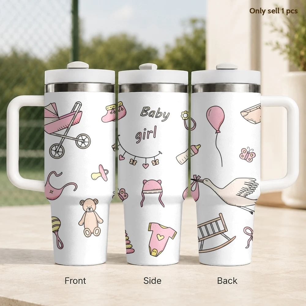 Baby Nursery Hours - Akcesoria do pokoju niemowląt, termosy, kubek