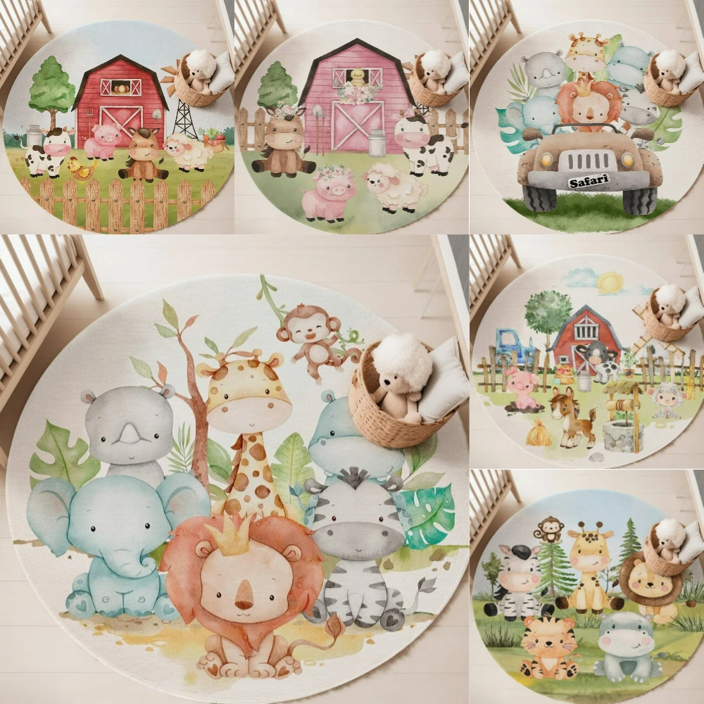 Baby Nursery Carpet - Dywan do pokoju dziecięcego z motywem