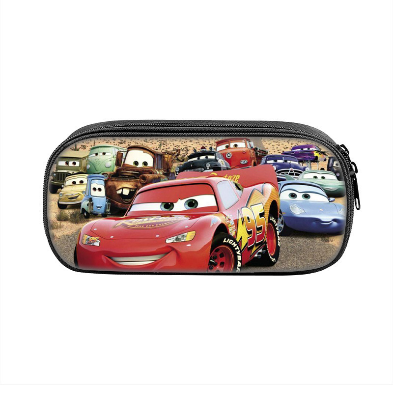 Storage Basket Fabric - Cartoon Cars filmy nauka artykuły papiernicze