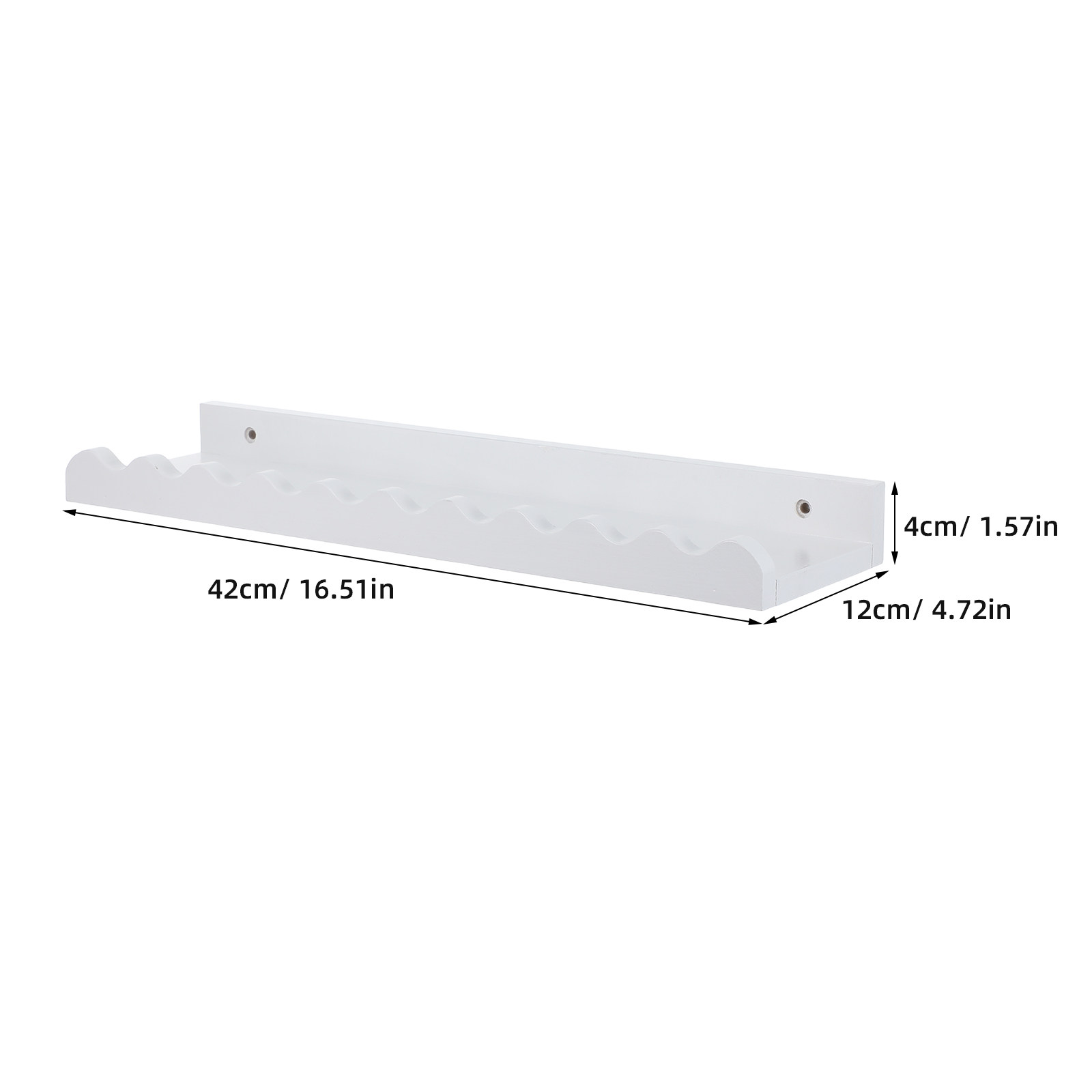 2 szt. Drewniane półki ścienne – Baby Nursery Floating Shelves recenzja i cena