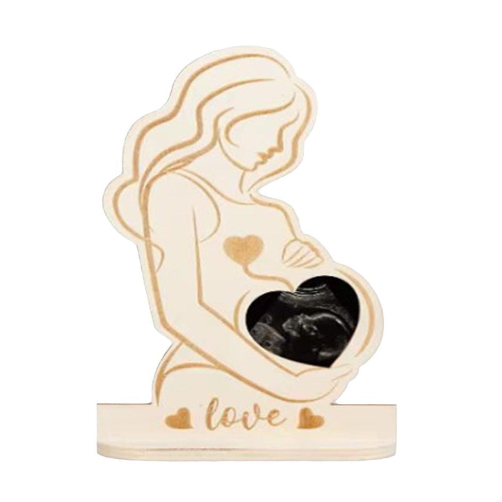 Drewniana ramka na zdjęcia, de – Baby Nursery Keepsake recenzja i cena