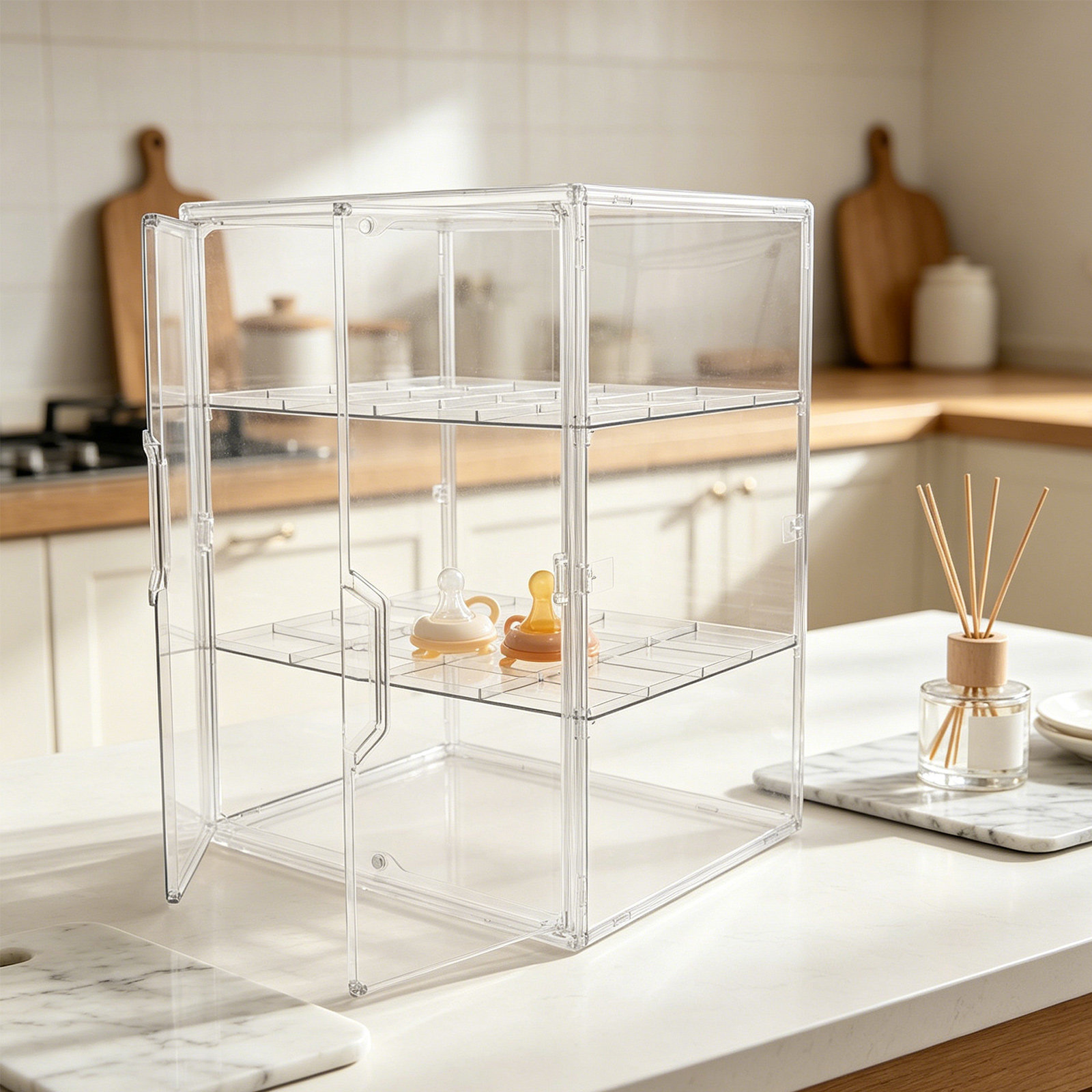 Wielopoziomowa Przezroczysta S – Baby Nursery Accessories recenzja i cena