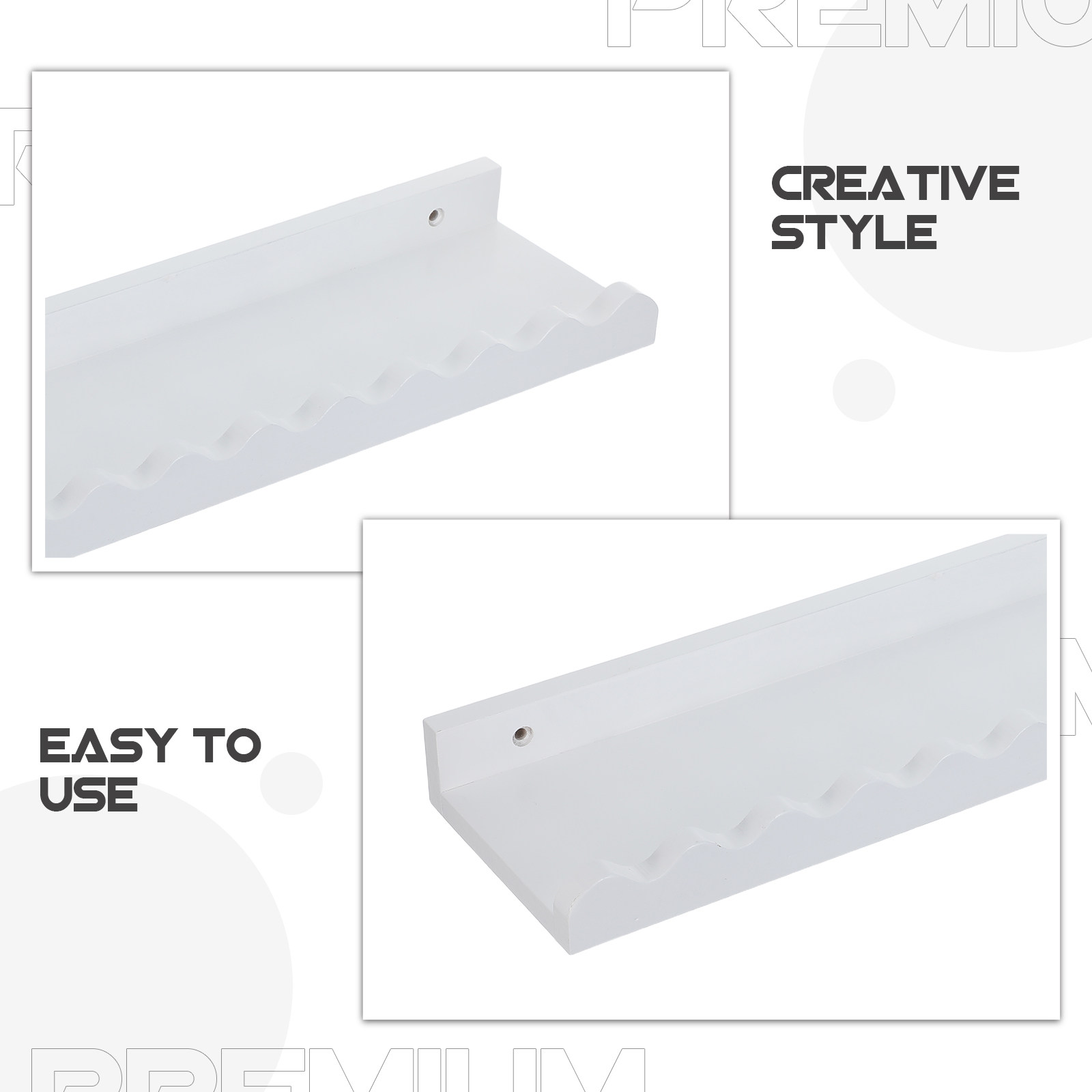 2 szt. Półki do pokoju dziecię – Baby Nursery Floating Shelves recenzja i cena