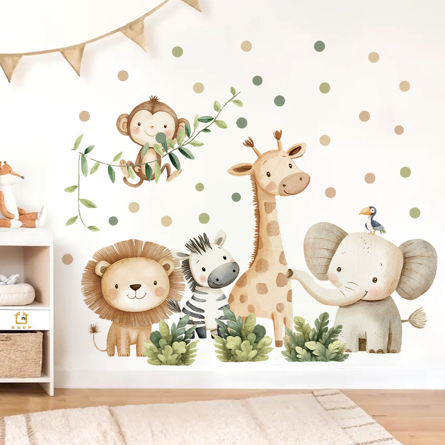 Naklejki ścienne Boho Las Zwie – Baby Nursery Labels recenzja i cena