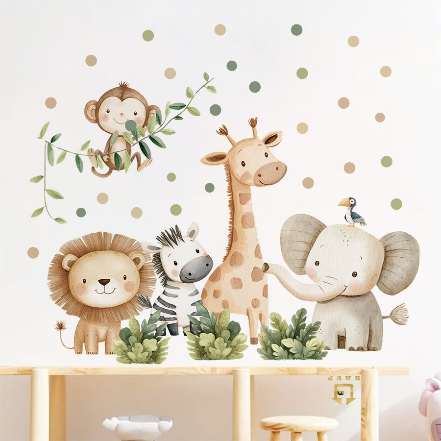 Naklejki ścienne Boho Las Zwie – Baby Nursery Labels recenzja i cena