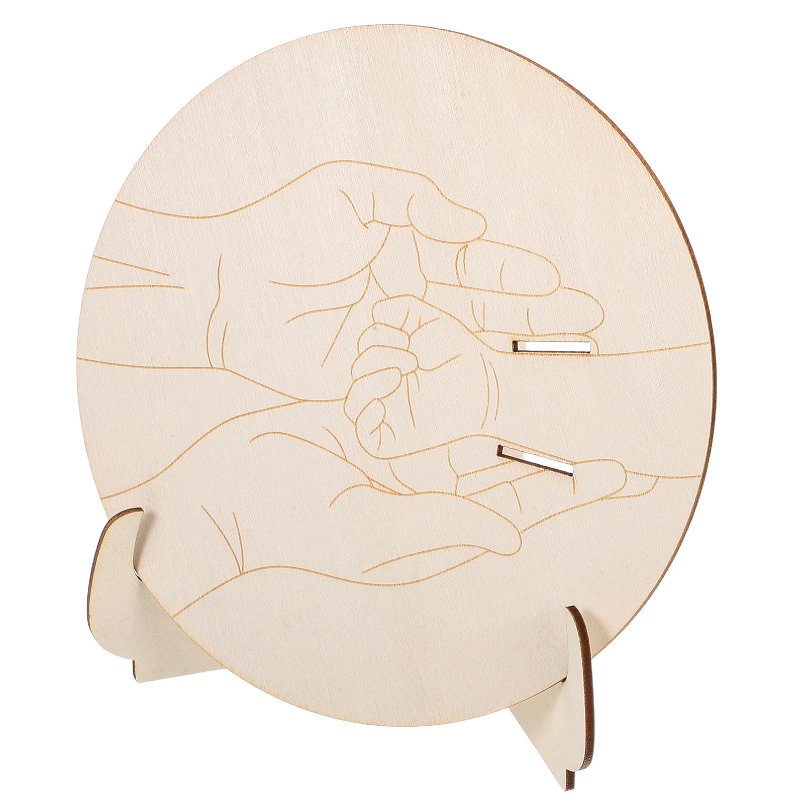 1 Zestaw Grawerowany Okrągły D – Baby Nursery Keepsake recenzja i cena