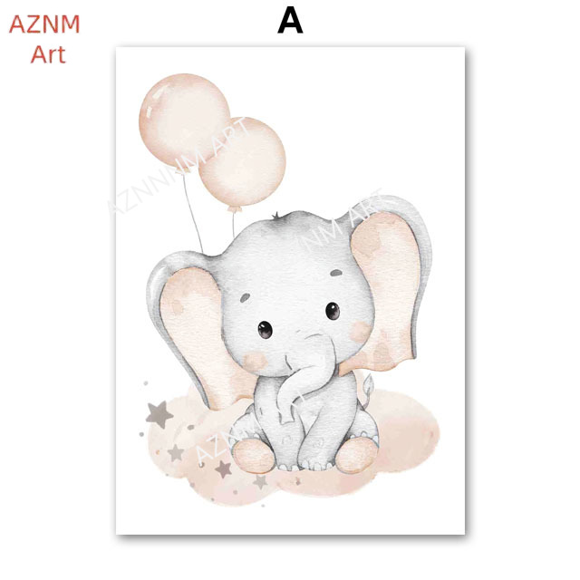Plakaty dla dzieci z motywem s – Baby Nursery Wall Decor recenzja i cena