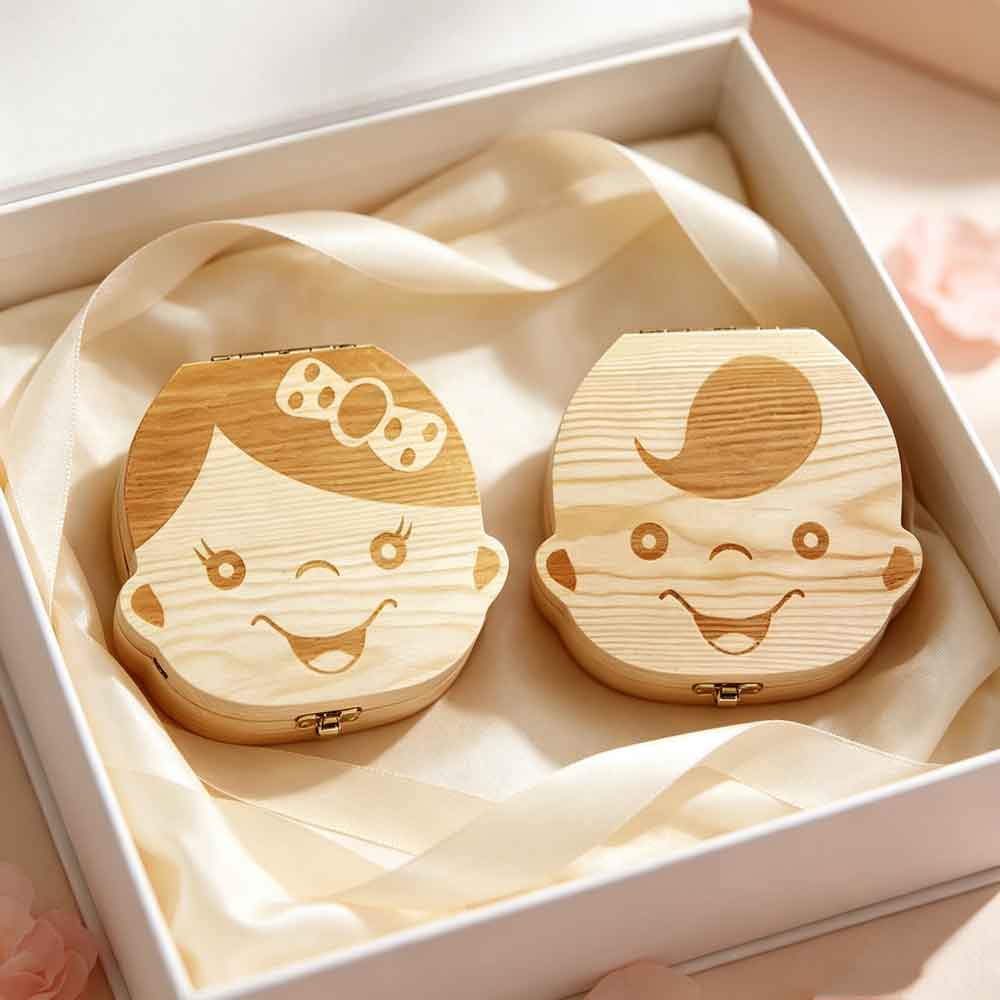 vvocciNiemiecki Drewniany Orga – Baby Keepsake Box recenzja i cena