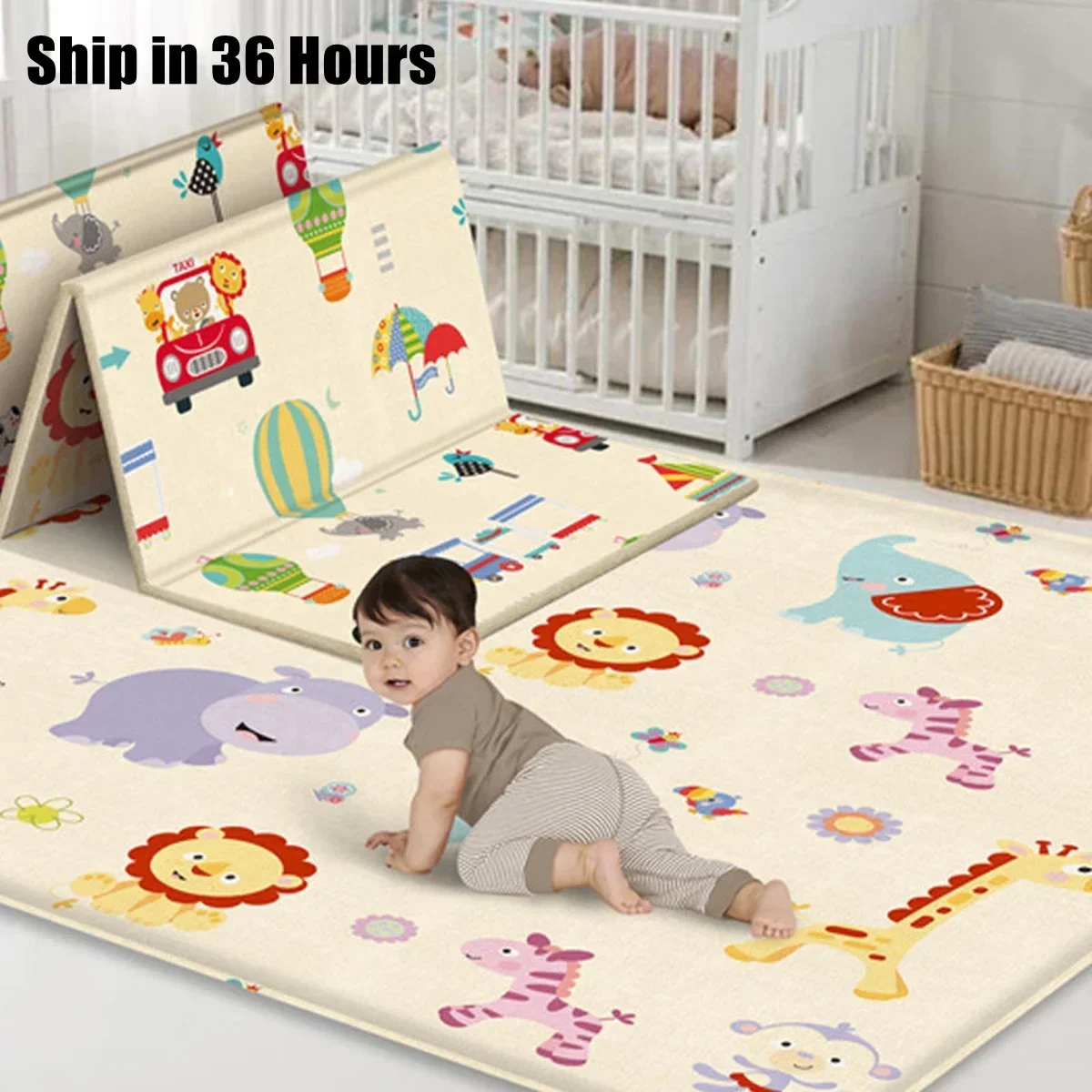 Edukacyjna składana mata do za – Baby Nursery Carpet recenzja i cena