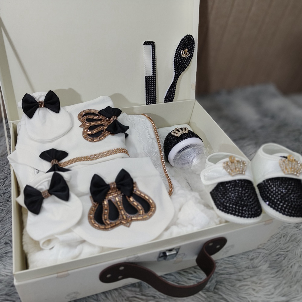 Dollbling Black Gold Newborn B – Baby Nursery Keepsake recenzja i cena