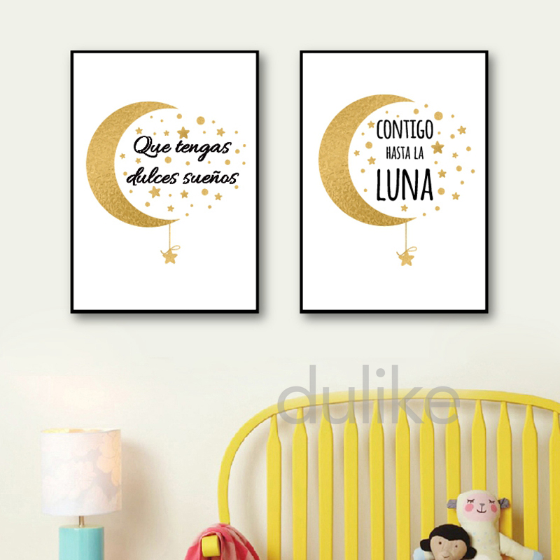 Hiszpańska dekoracja sypialni  – Baby Nursery Quotes recenzja i cena