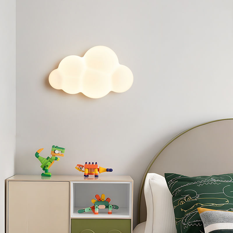 Biała chmura Kinkiety do pokoj – Baby Nursery Lamp recenzja i cena