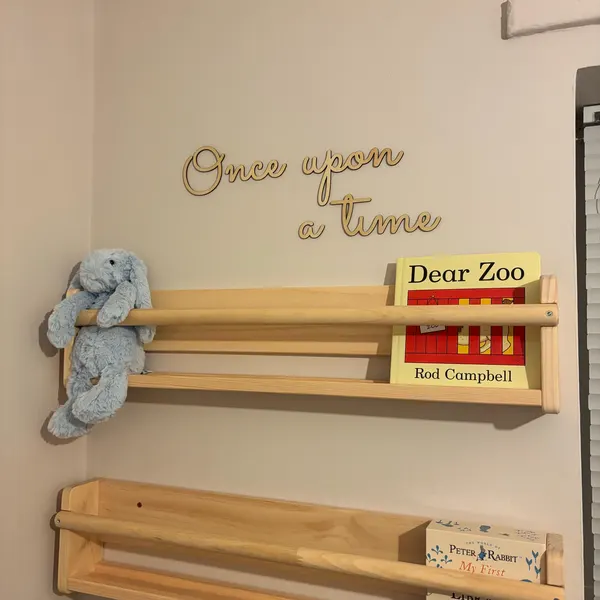 Tabliczka ścienna Dawno, dawno – Baby Nursery Quotes recenzja i cena