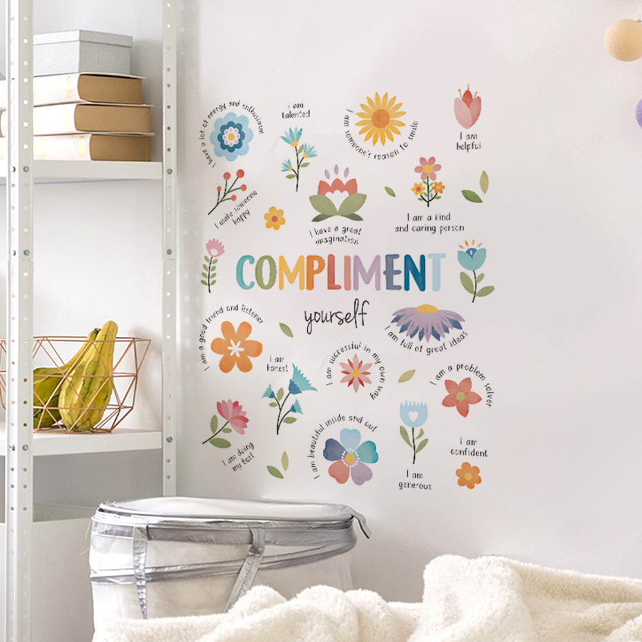 Angielskie kolorowe inspirując – Baby Nursery Quotes recenzja i cena