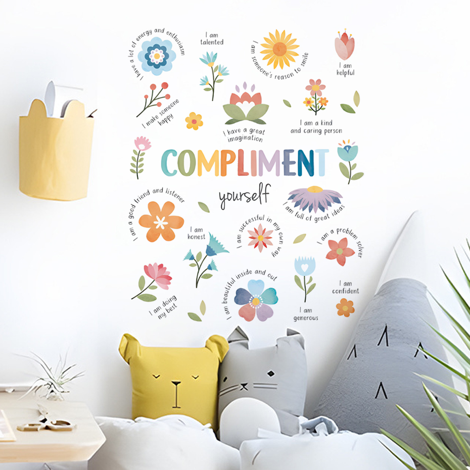Angielskie kolorowe inspirując – Baby Nursery Quotes recenzja i cena