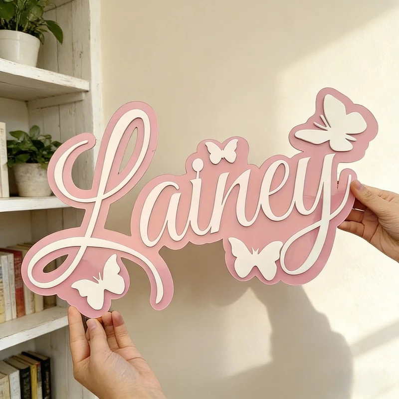 Spersonalizowana tabliczka z i – Baby Nursery Wall Decor recenzja i cena