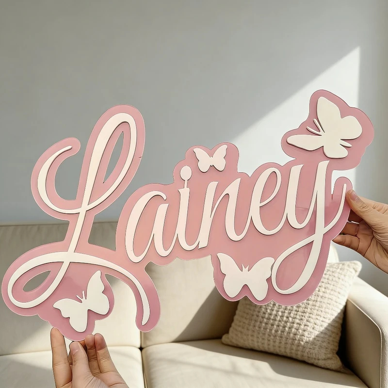 Spersonalizowana tabliczka z i – Baby Nursery Wall Decor recenzja i cena