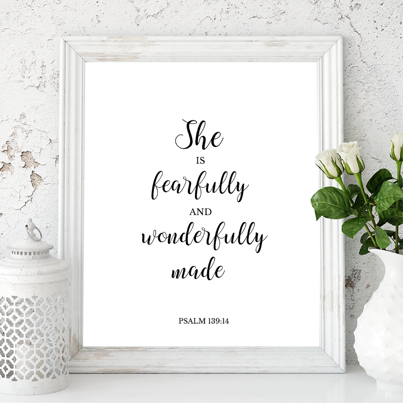 Wersety biblijne cytat Christi – Baby Nursery Quotes recenzja i cena