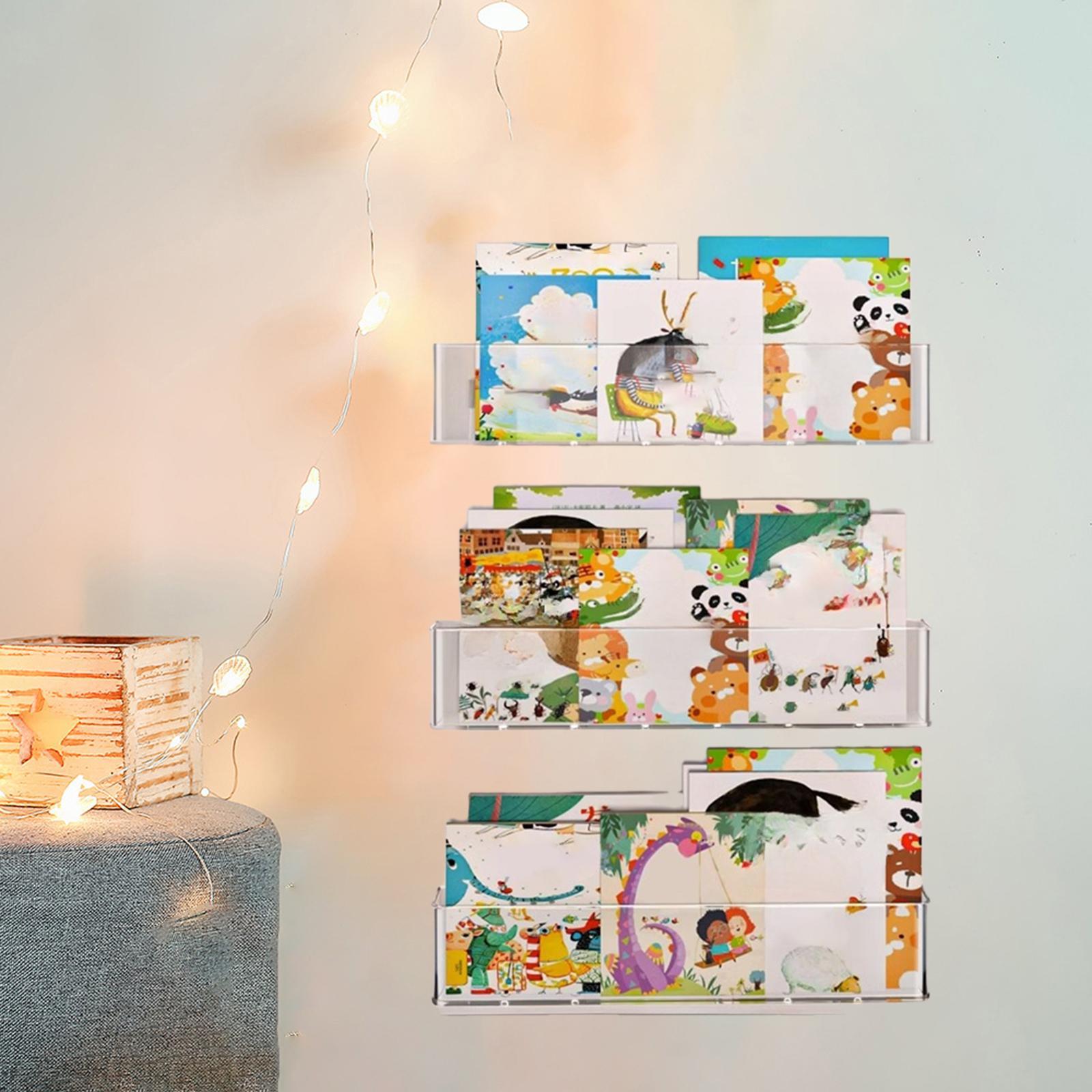 3x Pływające Półki na Książki  – Baby Nursery Floating Shelves recenzja i cena