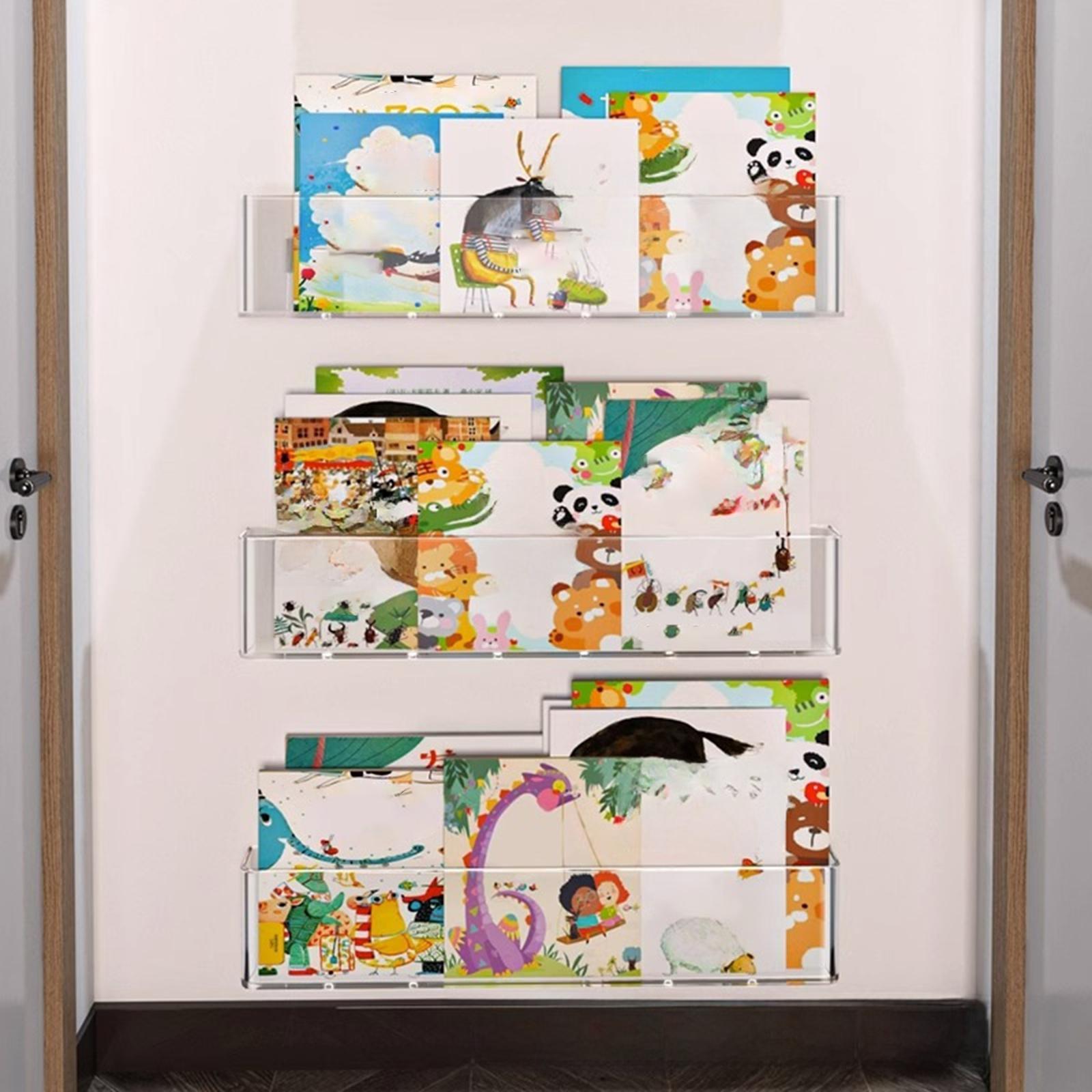 3x Pływające Półki na Książki  – Baby Nursery Floating Shelves recenzja i cena