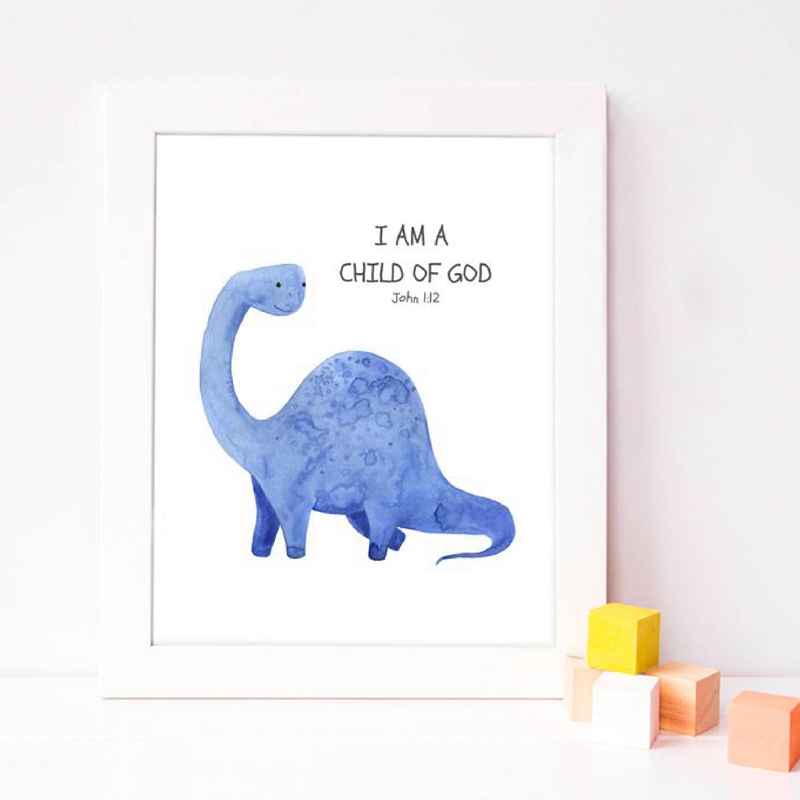 Biblia dla dzieci werset cytat – Baby Nursery Quotes recenzja i cena