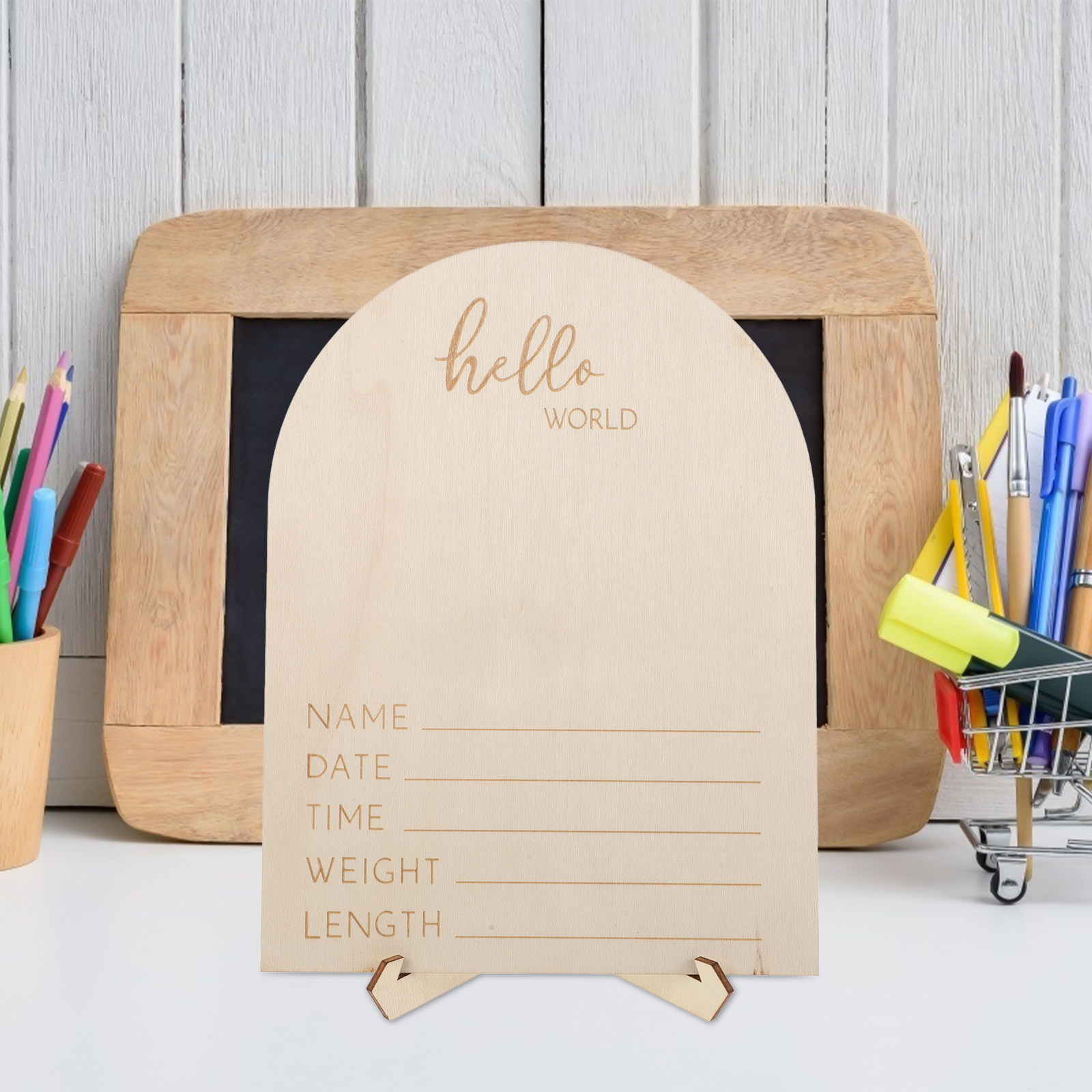 1 Zestaw Drewniana Ramka na Zd – Baby Nursery Keepsake recenzja i cena