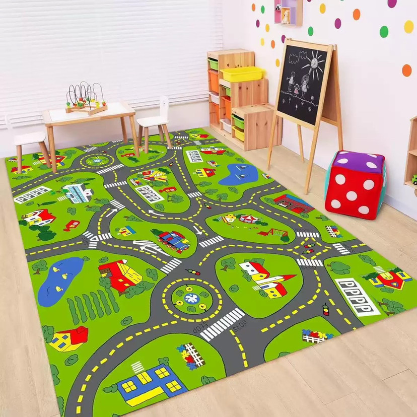 Dywan dla dzieci z motywem ruc – Baby Nursery Carpet recenzja i cena
