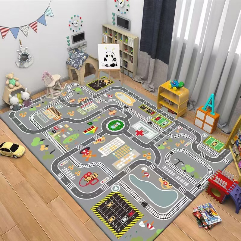 Dywan dla dzieci z motywem ruc – Baby Nursery Carpet recenzja i cena