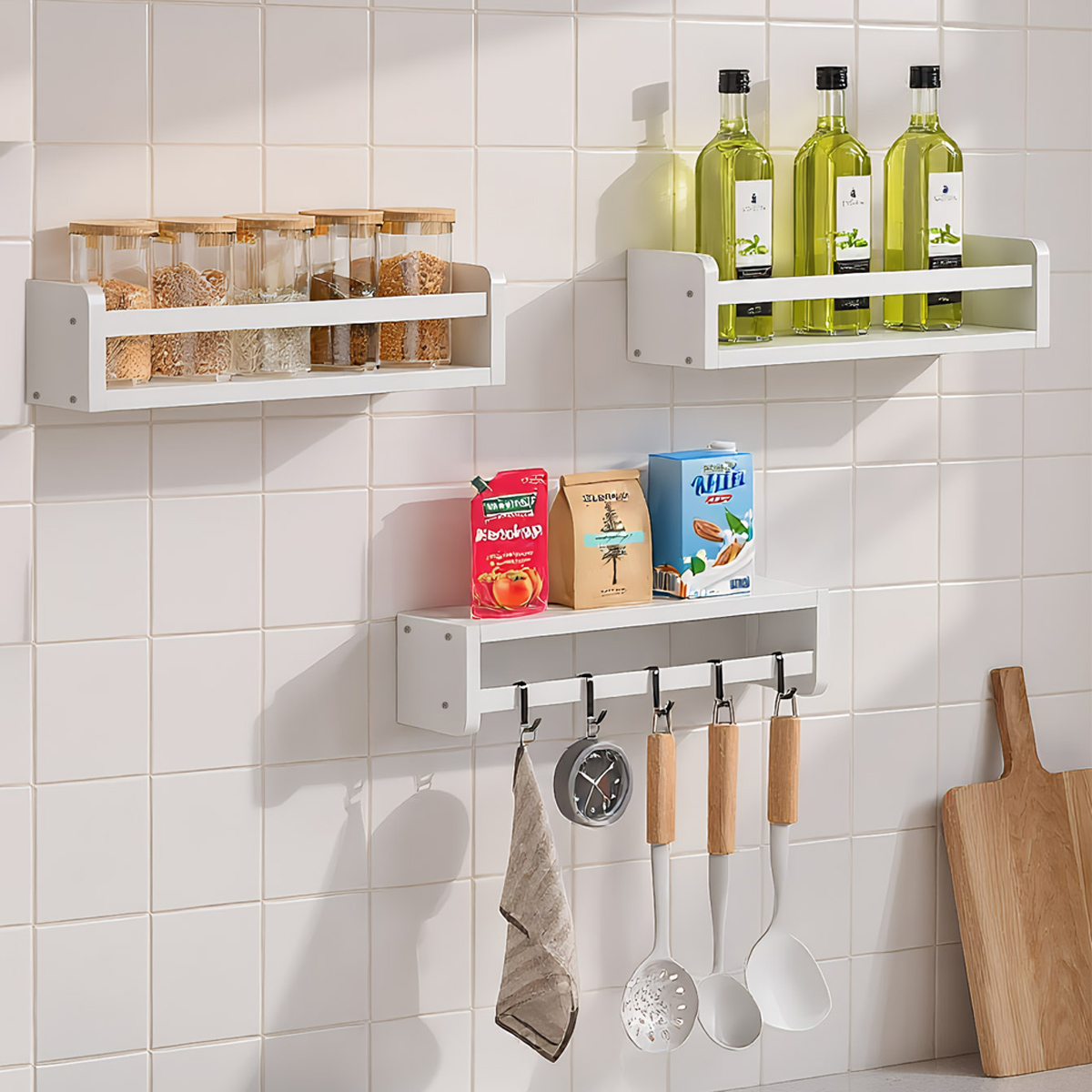 Zestaw 3 półek na książki do p – Baby Nursery Floating Shelves recenzja i cena