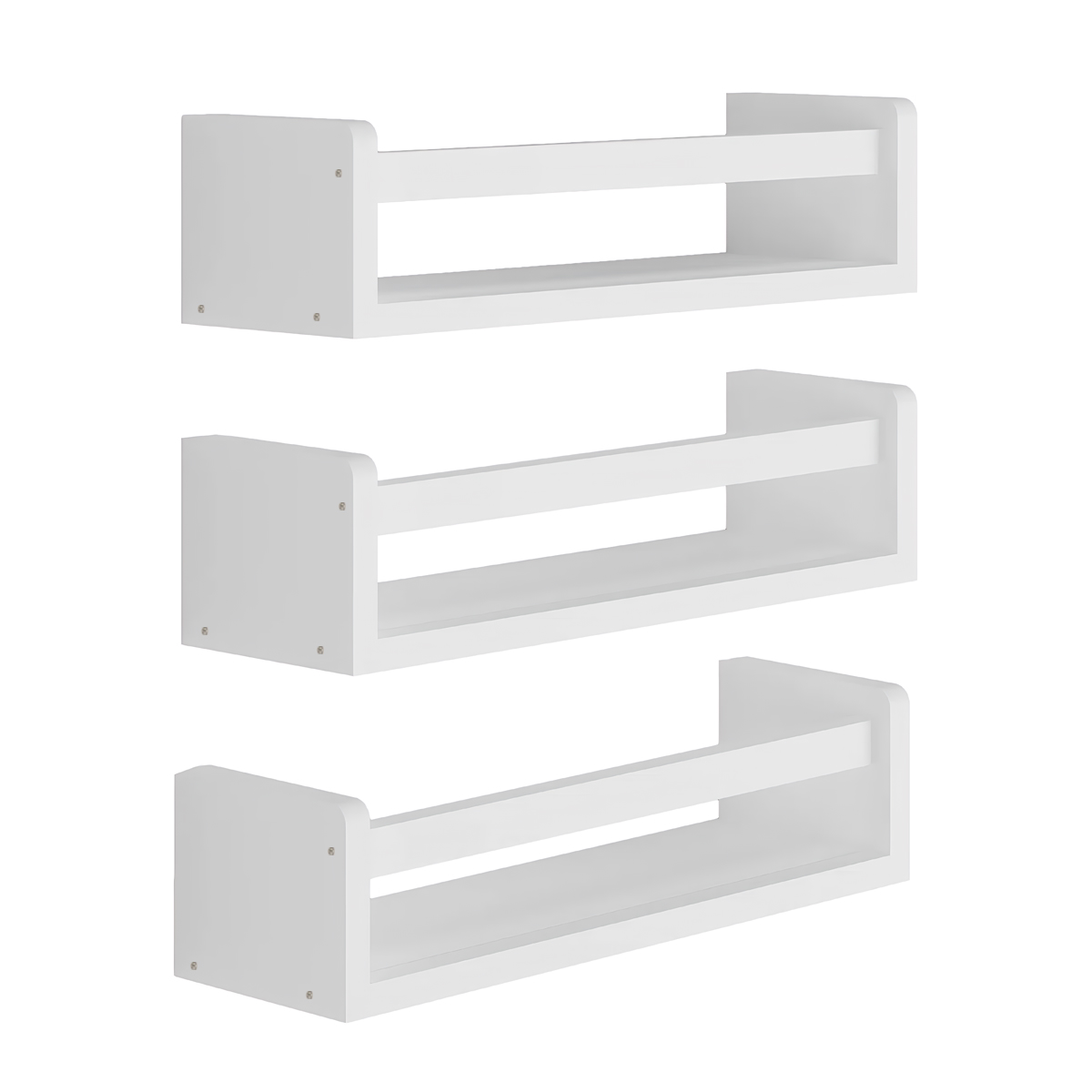 Zestaw 3 półek na książki do p – Baby Nursery Floating Shelves recenzja i cena