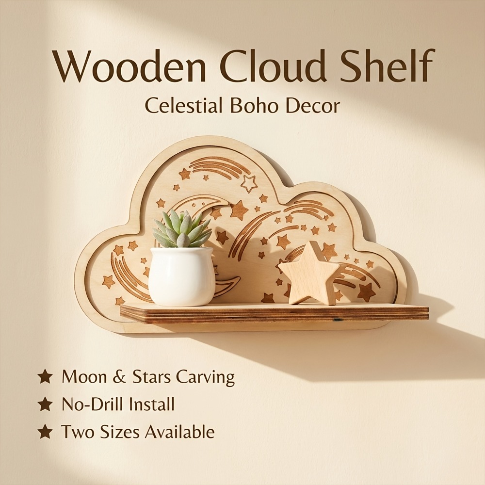 Drewniana półka ścienna w kszt – Baby Nursery Floating Shelves recenzja i cena