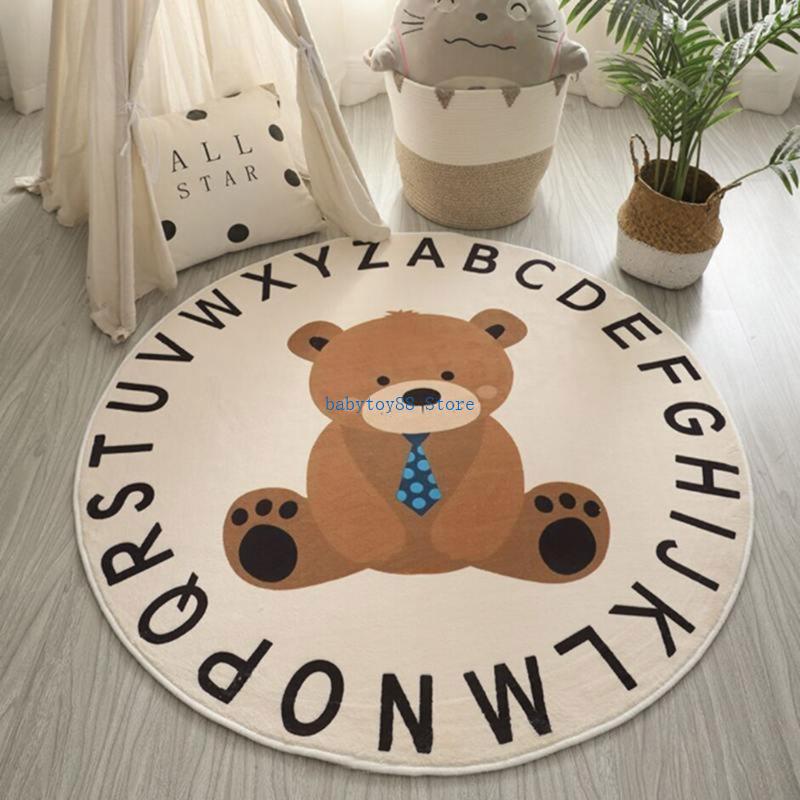 Y4UD Cartoon nadruk zwierzęta  – Baby Nursery Carpet recenzja i cena