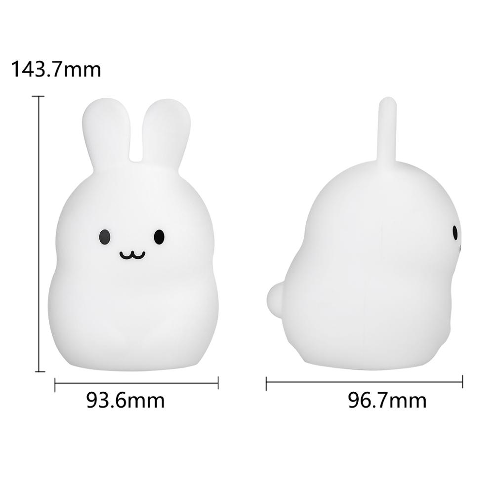 Czujnik dotykowy Królik Lampka – Baby Nursery Lamp recenzja i cena