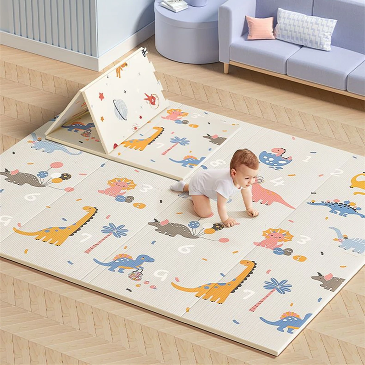Składany dywan dla dzieci Mata – Baby Nursery Carpet recenzja i cena