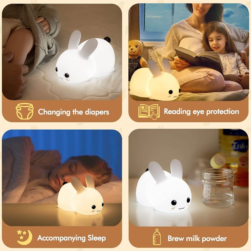 Zdalnie sterowana lampka nocna – Baby Nursery Lamp recenzja i cena