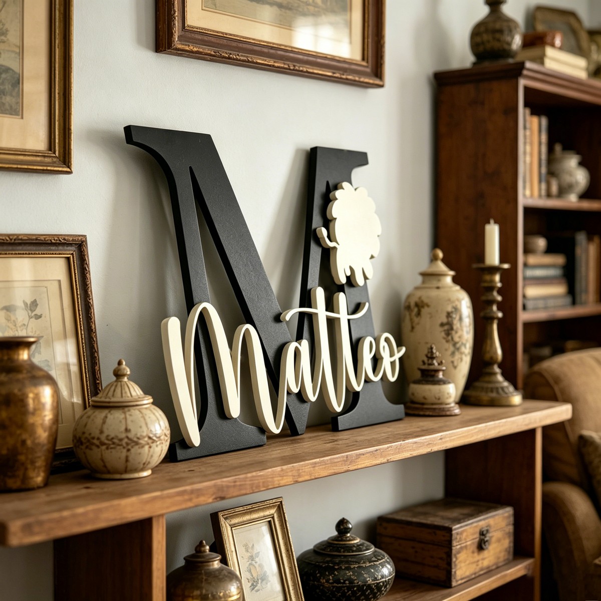 1 szt. Personalizowana drewnia – Baby Nursery Wall Decor recenzja i cena