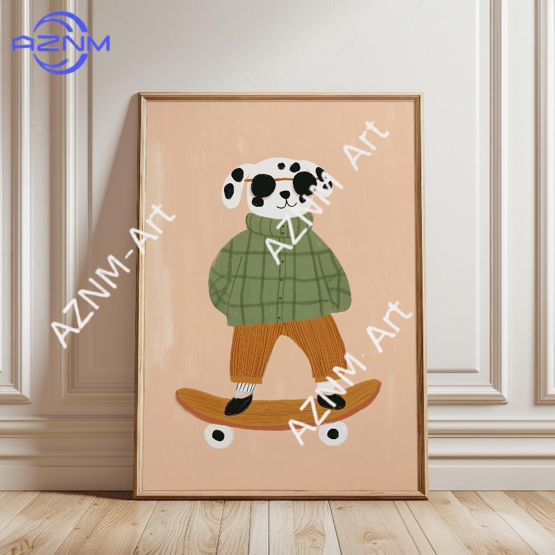 1 szt. Zabawny plakat ze zwier – Baby Nursery Wall Decor recenzja i cena