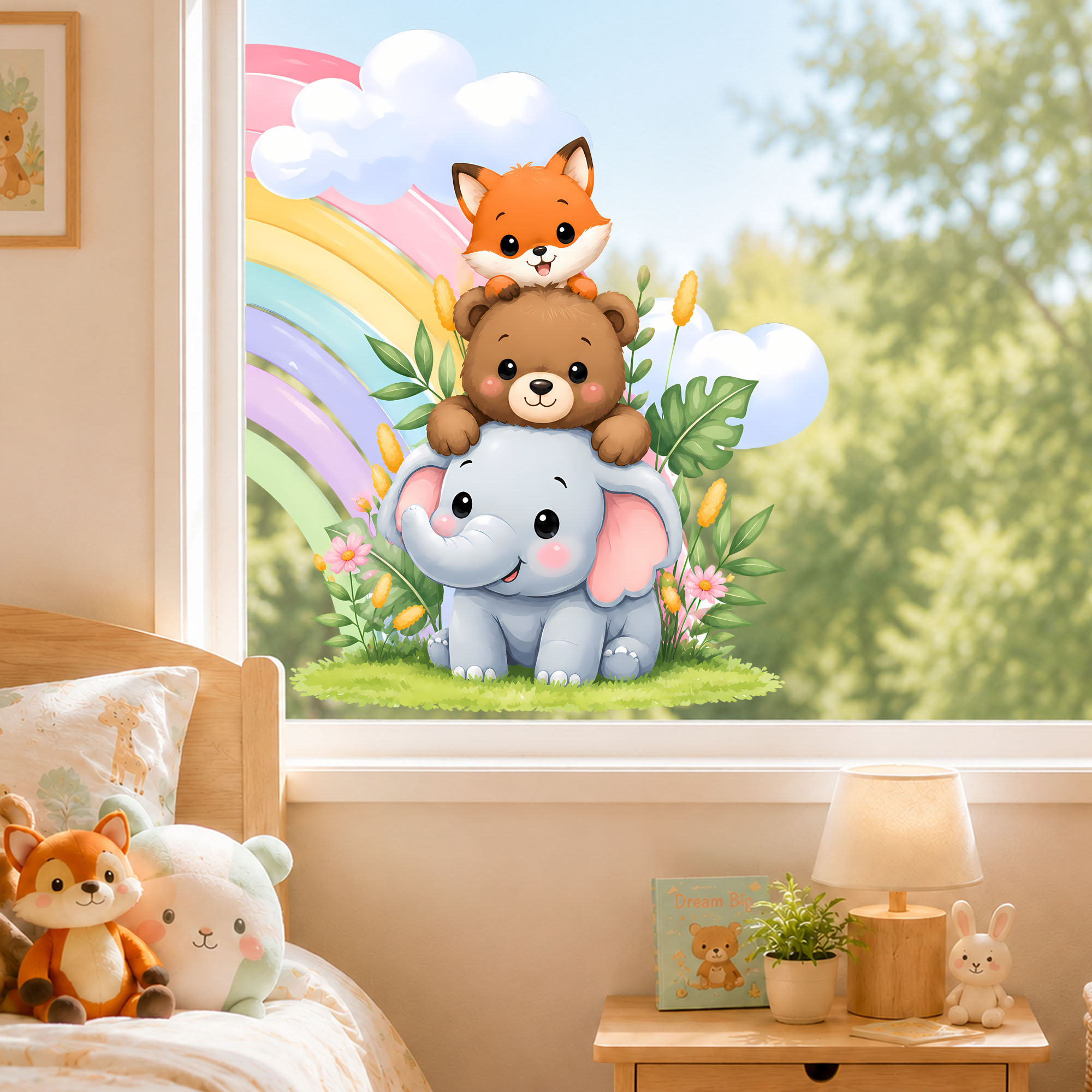 Urocza folia okienna z motywem – Baby Nursery Labels recenzja i cena