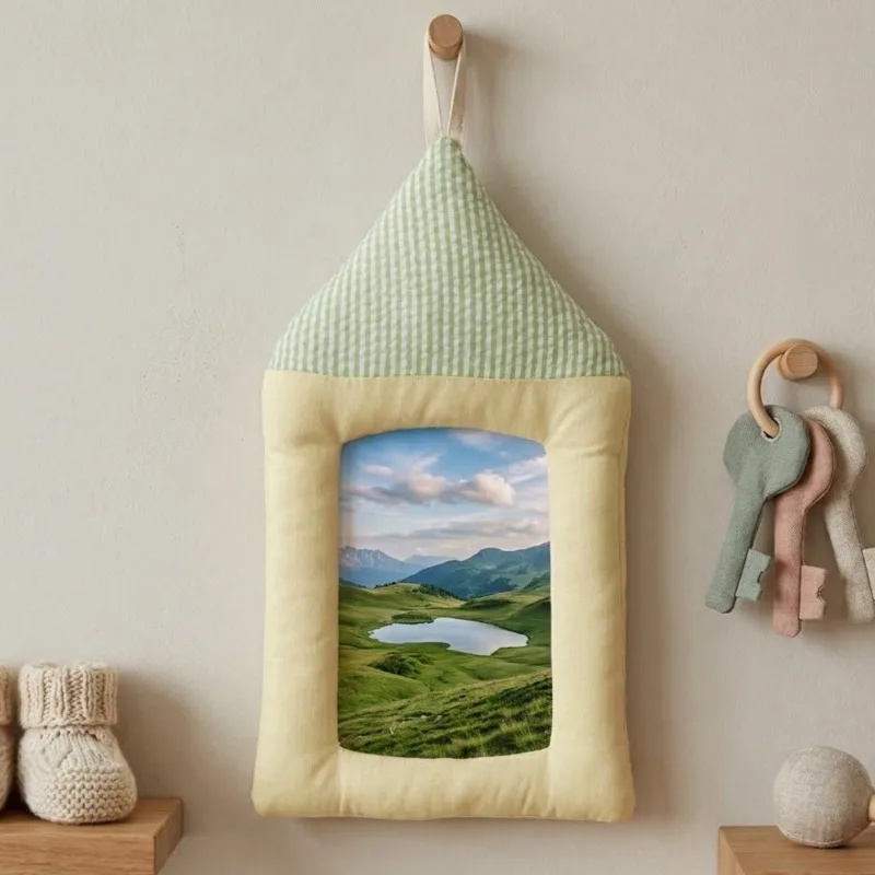 Minimalistyczna lniana ramka n – Baby Nursery Keepsake recenzja i cena